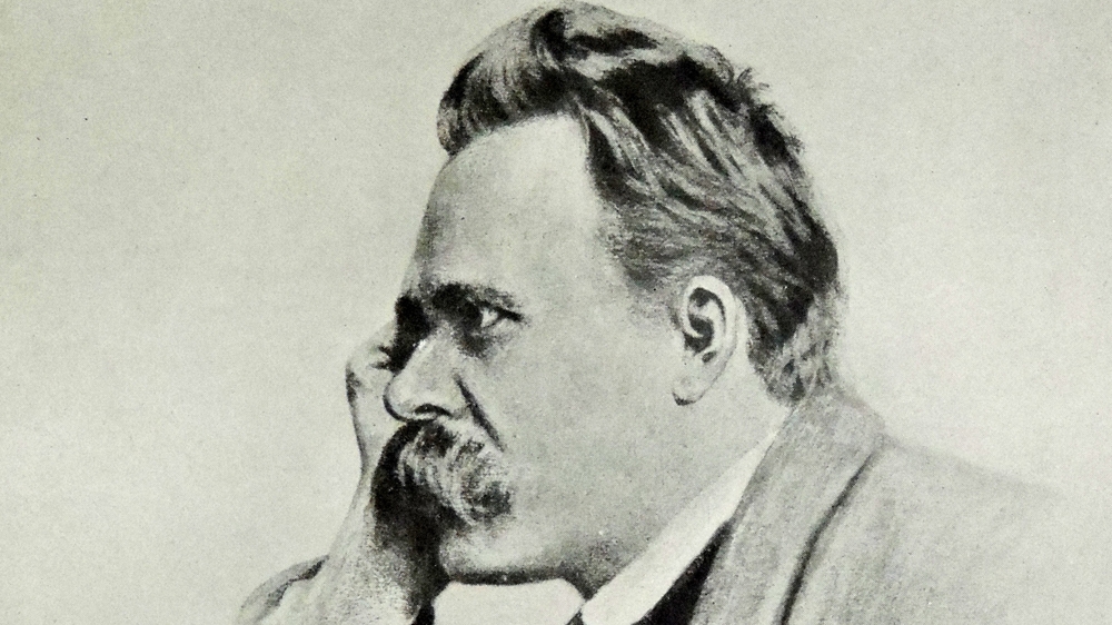 
A portrait of the German philosopher Friedrich Nietzsche (1844-1900) [Universal History Archive/UIG via Getty images] 
