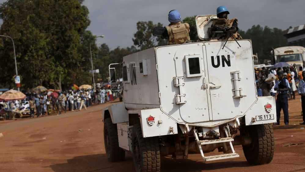 UN peacekeeping mission, CAR