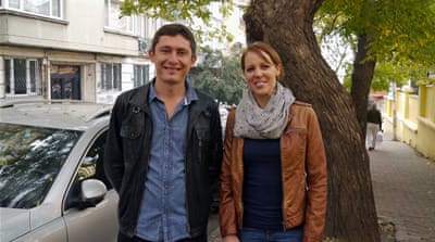 Korhan & Leisa Karakoyun [Al Jazeera]