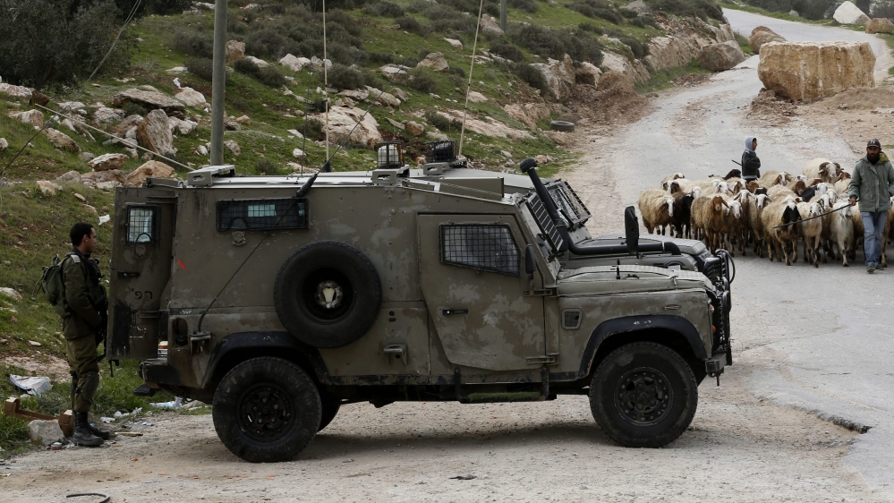 Hebron is a regular flashpoint in the Israeli-Palestinian conflict, with some 200,000 Palestinians and 1,000 Israeli settlers living in the city [EPA]