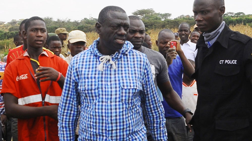 Uganda opposition leader Kizza Besigye
