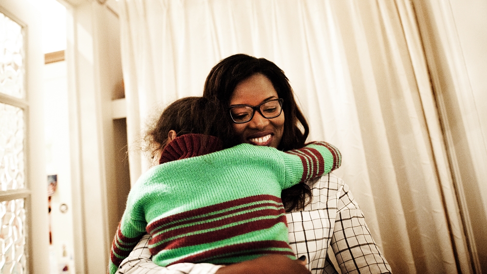 'It is my ambition that our daughters don't have to fight the same battles as we did,' says the 35-year-old mother, activist and writer [Mona van den Berg/Al Jazeera]