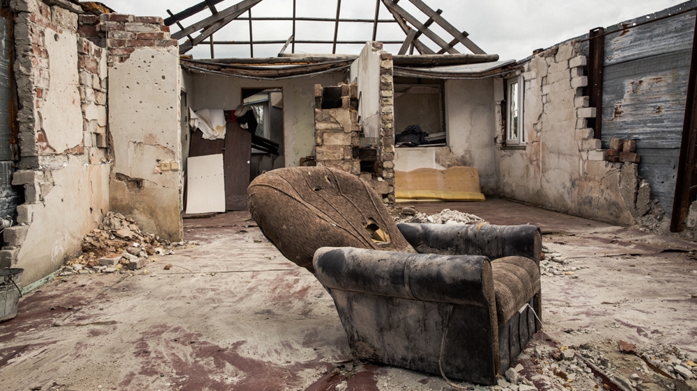 'I have nothing to go back to in Ukraine. My mother is gone, my house is gone. Most of my friends are gone,' said Dmitry [Ioana Moldovan/Al Jazeera]