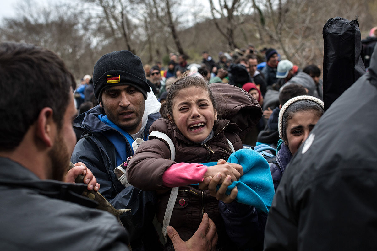 Refugees keep on arriving at Idomeni camp/ Please Do Not Use