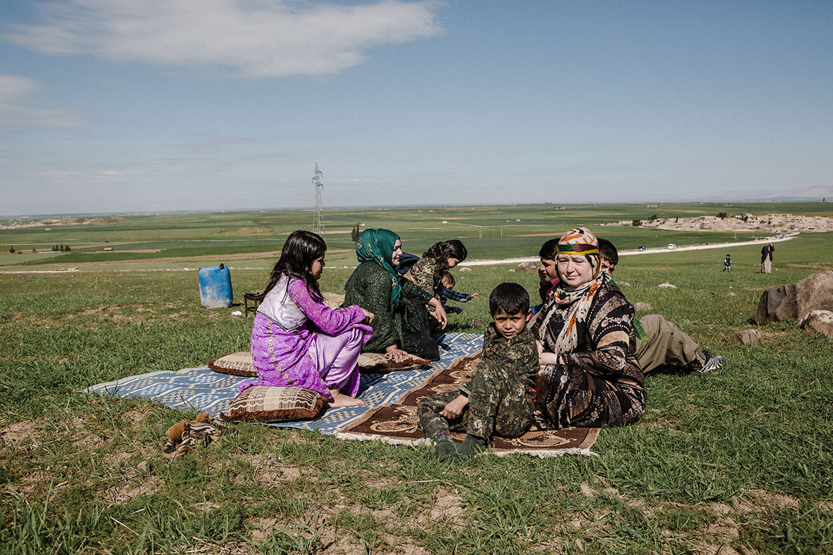 Syrian Kurds celebrate Newroz amid civil war/Please Do Not Use