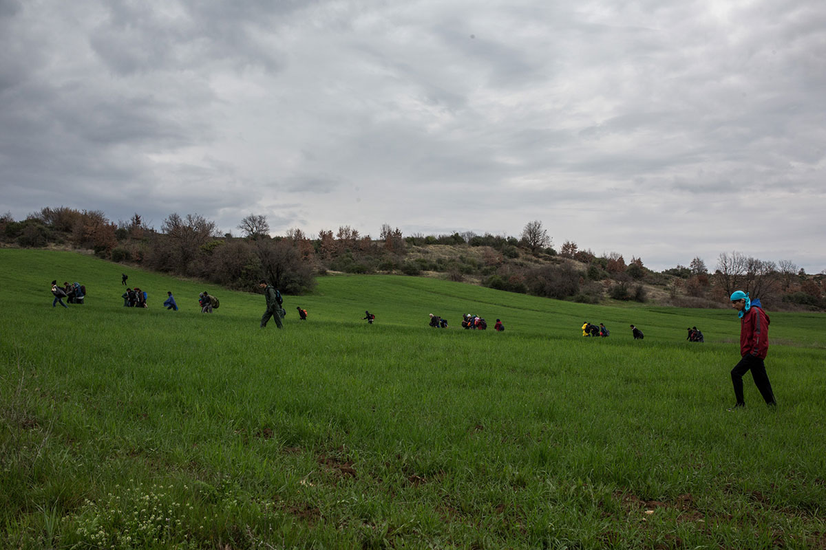Refugees keep on arriving at Idomeni camp/ Please Do Not Use