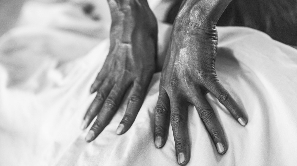 James and four others were trained in Japanese-style massage in 2013. For about 100 South Sudanese pounds (about $2.70) clients get a relaxing one-hour massage [Zach Krahmer/Al Jazeera]