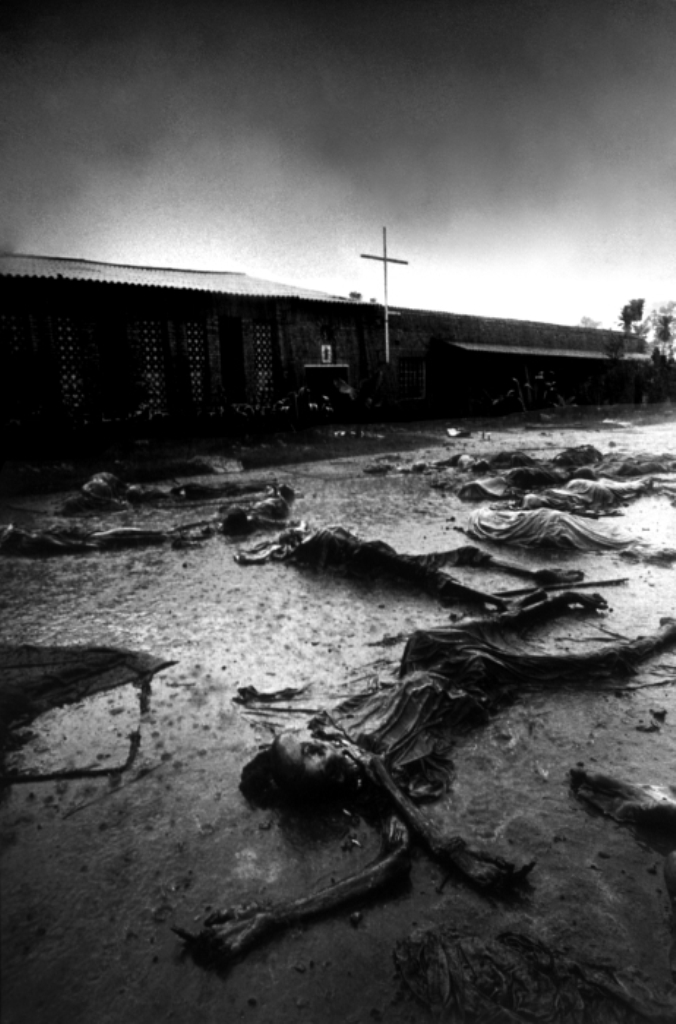Tutsis took refuge at the church in Rukara, hoping it would be a haven from the slaughter sweeping the country. It wasn't [Jack Picone/Al Jazeera] 