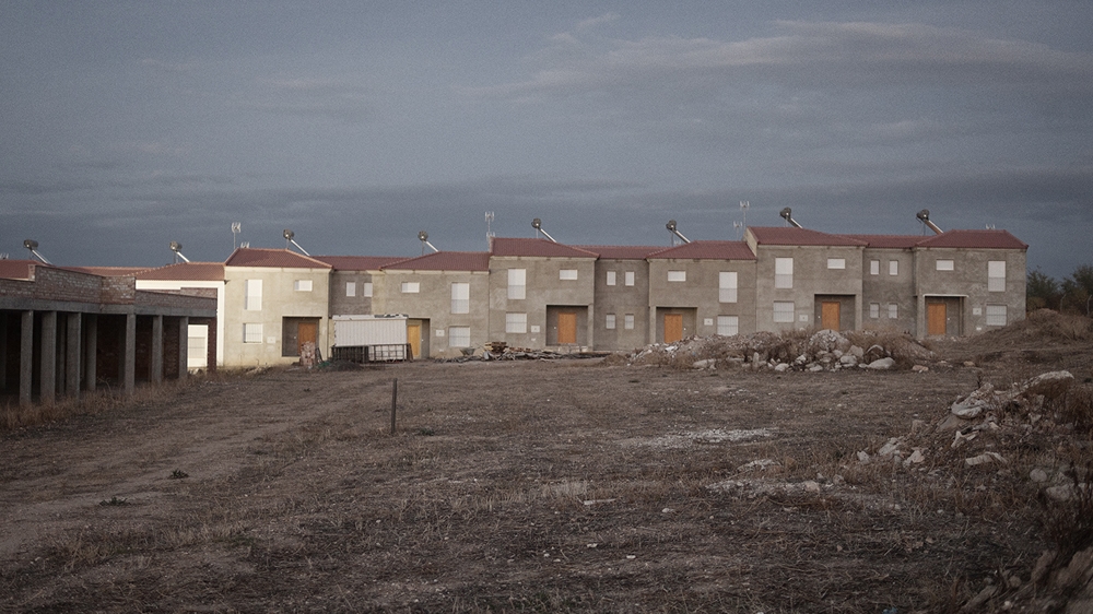 New government-owned houses are being built in the village [Hagar Jobse/Al Jazeera] 