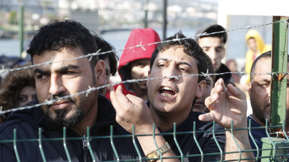 Migrants arrive in Turkey