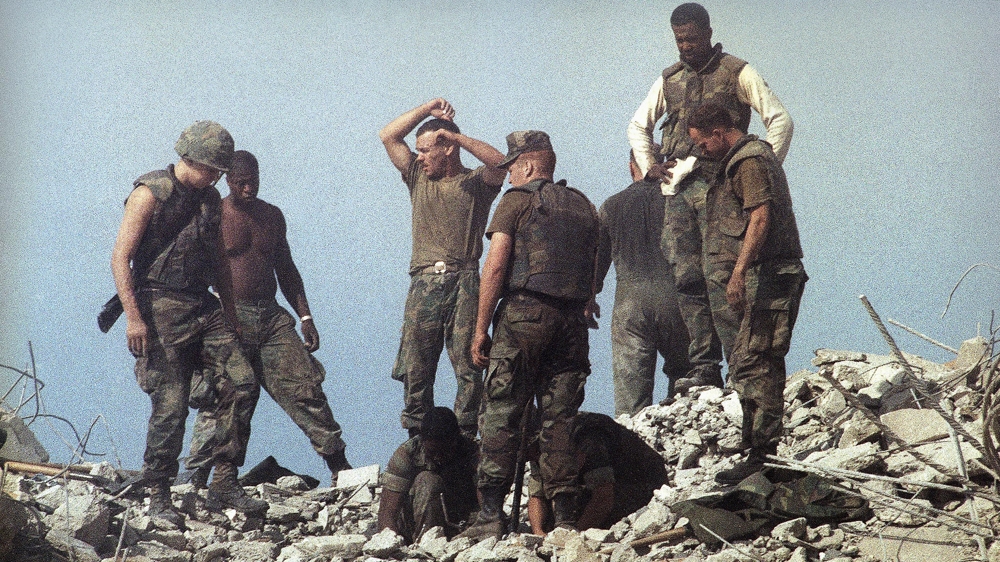 Beirut blast 1983 US Marines