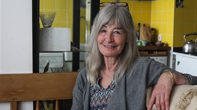 Sophia Deeg, a supporter of the BDS movement, in Berlin [Yermi Brenner/Al Jazeera]