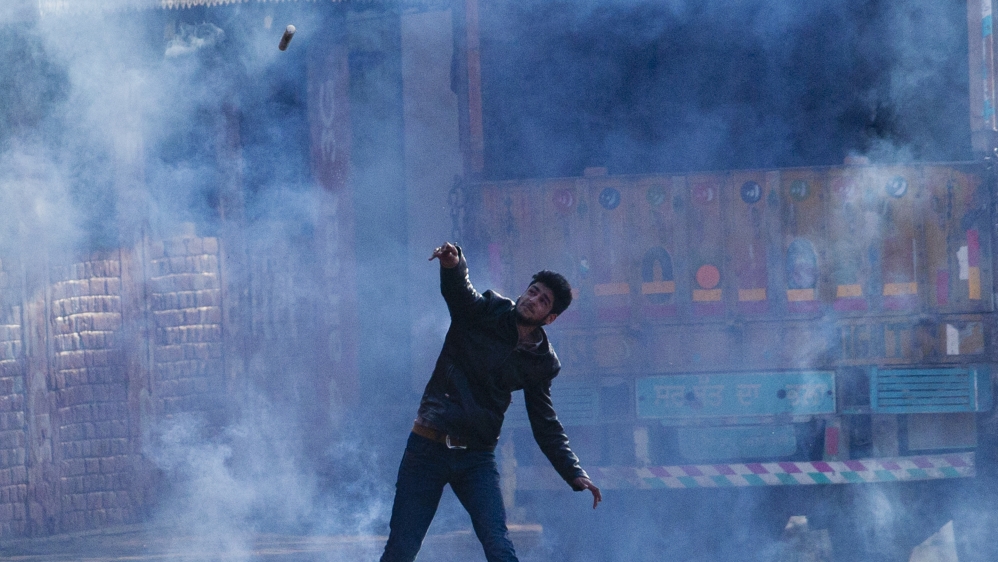  Protests have spread from Handwara to other parts of Indian-administered Kashmir [AP]
