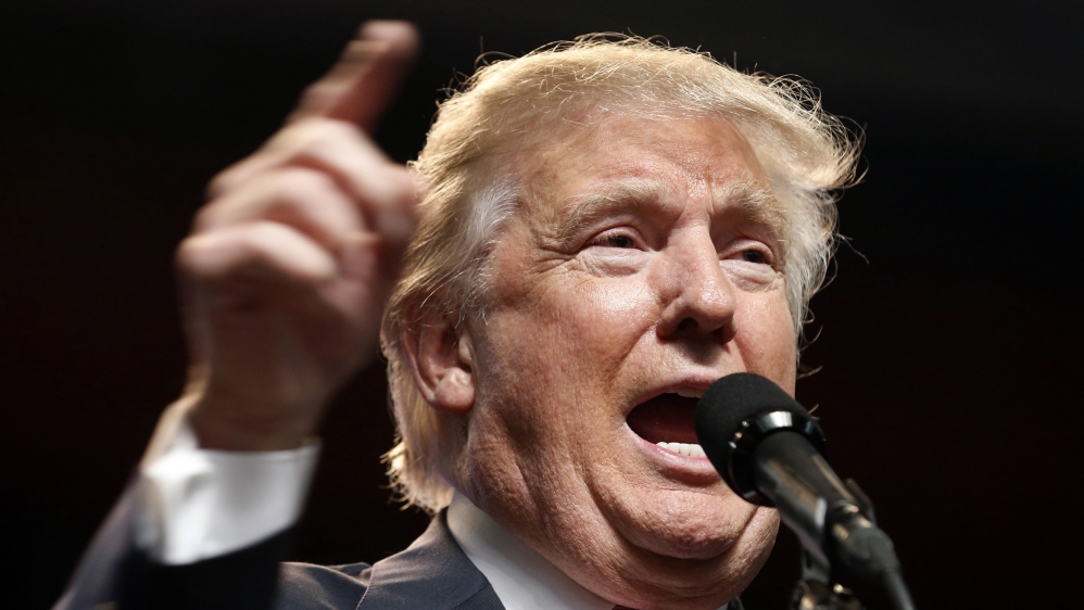 Republican presidential candidate Donald Trump [AP]