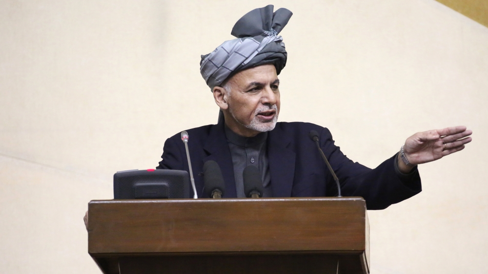 President Ashraf Ghani [AP]