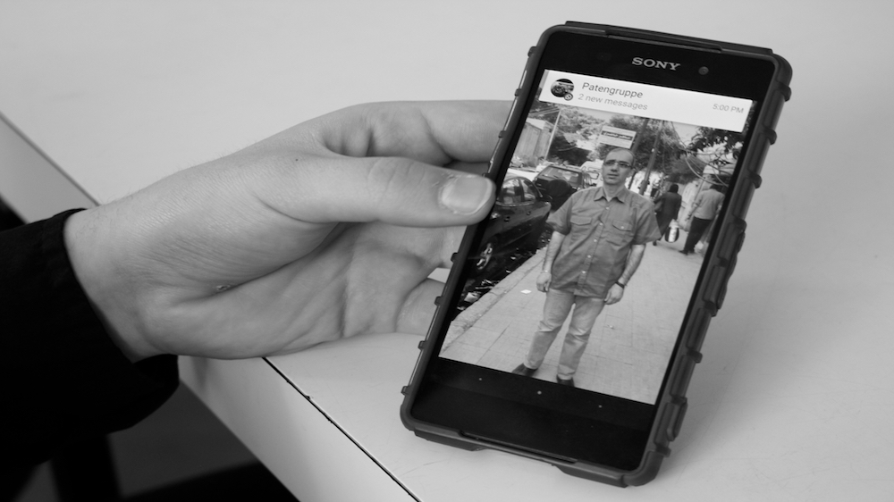 Fahed said he misses his family every day [ Caelainn Hogan/Al Jazeera] 