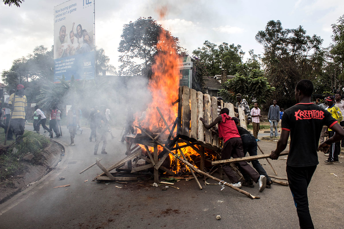Anti-IEBC protests, Nairobi Kenya