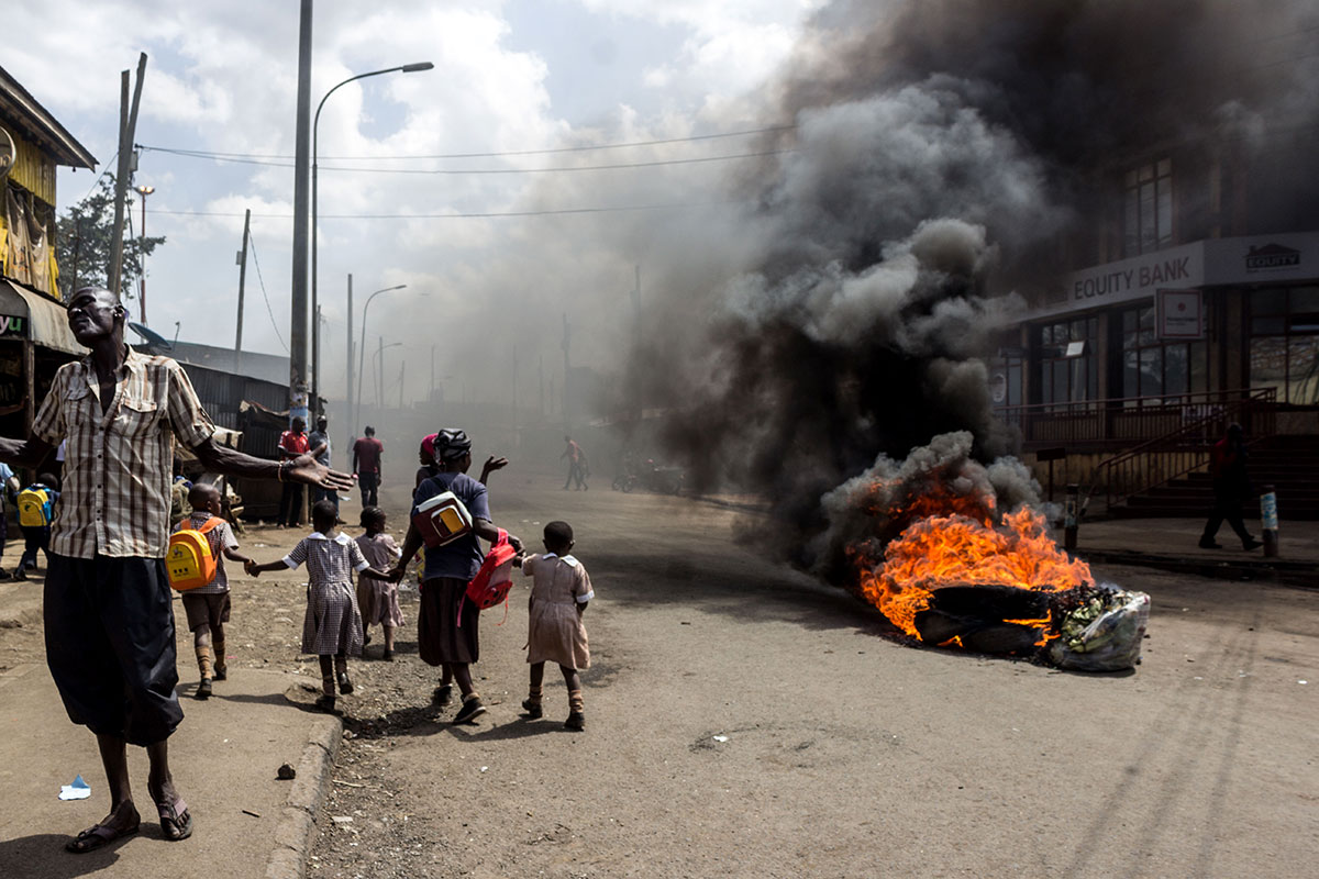 Anti-IEBC protests, Nairobi Kenya
