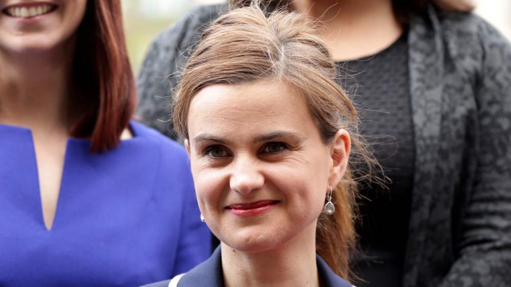 Batley and Spen MP Jo Cox is seen in Westminster