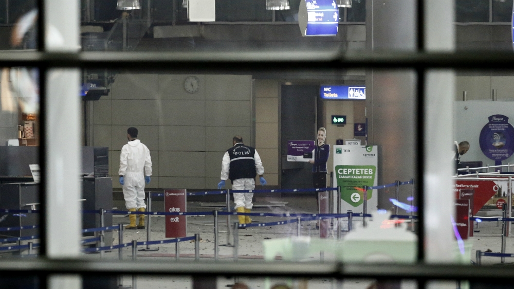 Turkish President Recep Tayyip Erdogan called for a 'joint fight' against terror after the attack [EPA]