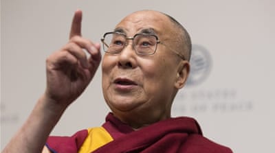 The Dalai Lama speaks at the United States Institute of Peace