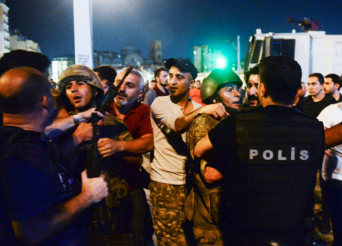 Military attempts coup in Turkey