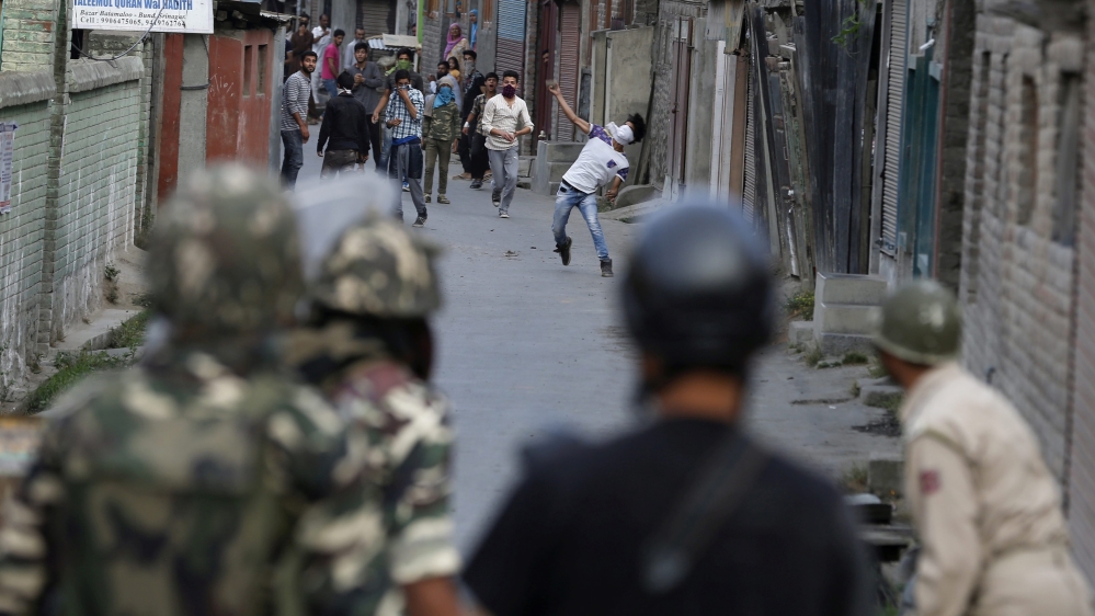 Clashes in Srinagar