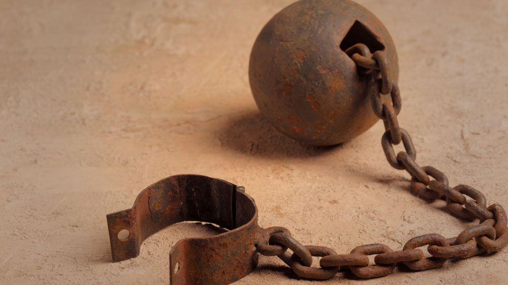 slavery outside image