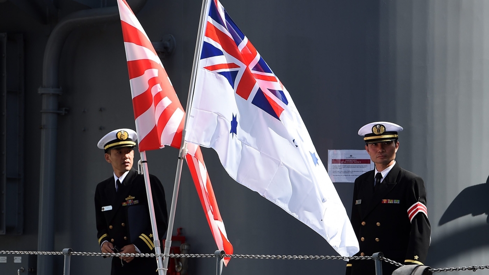 Joint military exercises between Australia and Japan