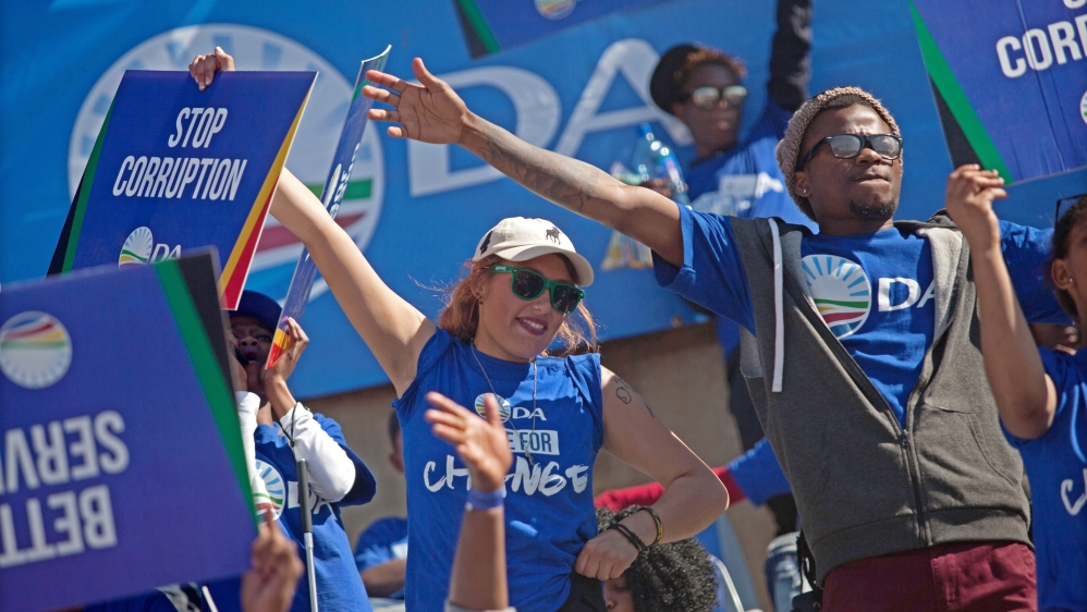 South Africa DA Opposition Rally