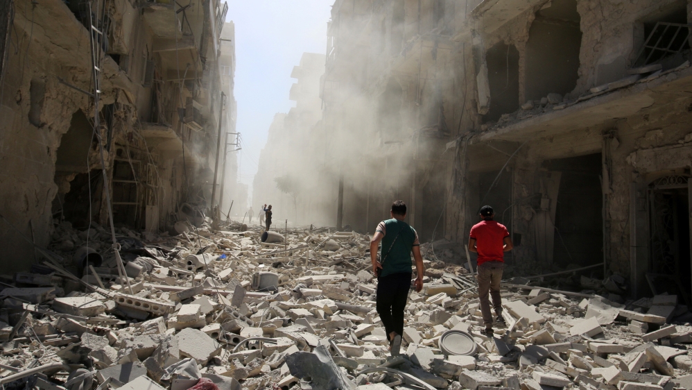 Syria - Aleppo airstrikes