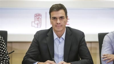 Spanish Socialist Workers' Party (PSOE) leader Pedro Sanchez [EPA]