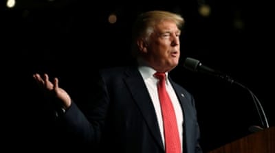 Republican presidential nominee Donald Trump holds a campaign rally in Fort Myers, Florida [Reuters]
