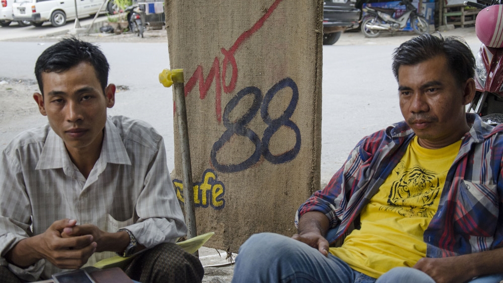 Aung Ko Win is one of the labourers trained by Ye Naing Win and other former political prisoners to be the union leader of his cement factory [Charles Turner/Al Jazeera]