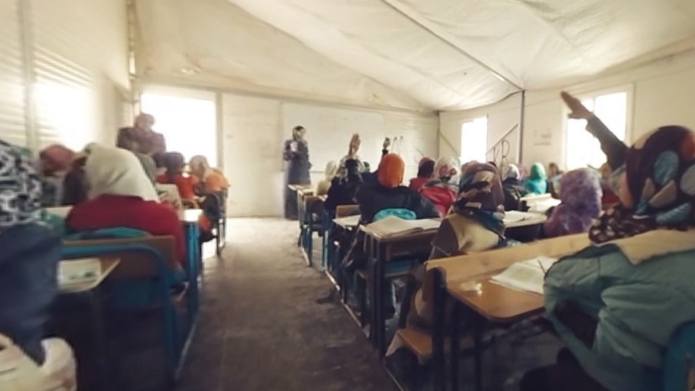 Clouds Over Sidra was shot in the Zaatari refugee camp with the help of UNICEF Jordan [Screen grab/Clouds Over Sidra/UN Millennium Campaign]