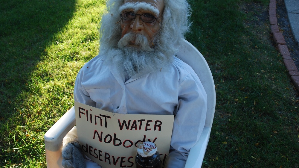 Tap water in Flint has been contaminated with lead [Kurt Nagl/Al Jazeera 