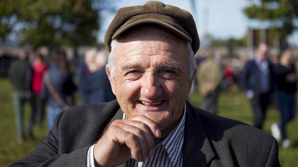  Willie Jones at the Ballinasloe Horse Fair in Co Galway, Ireland [Barbara McCarthy/Al Jazeera] 