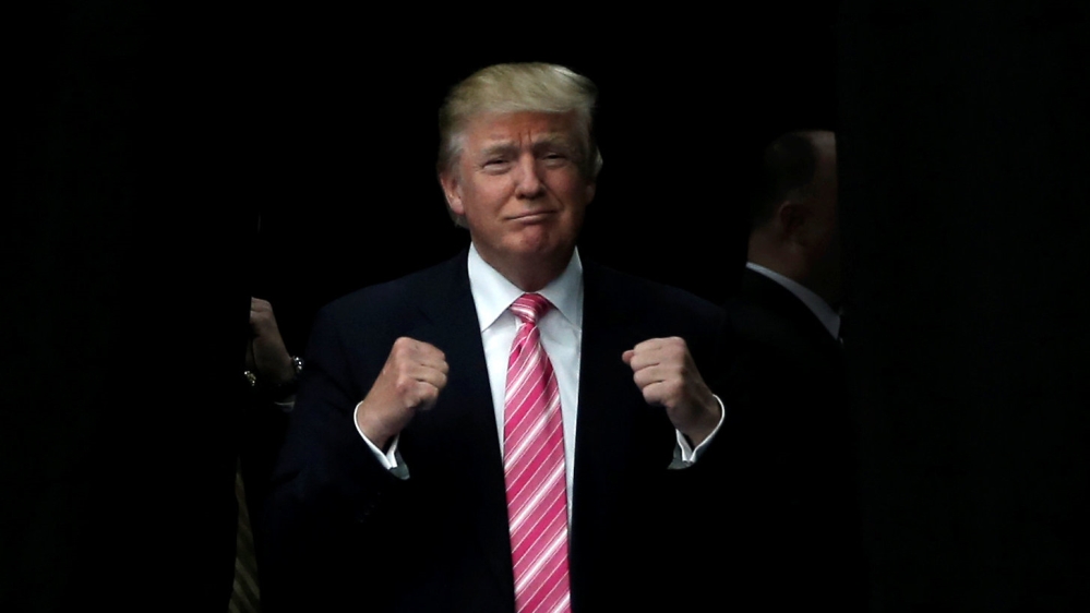 
Leaked 2005 recording revealing sexist comments made by Donald Trump prompted anger from fellow Republicans [Reuters]
