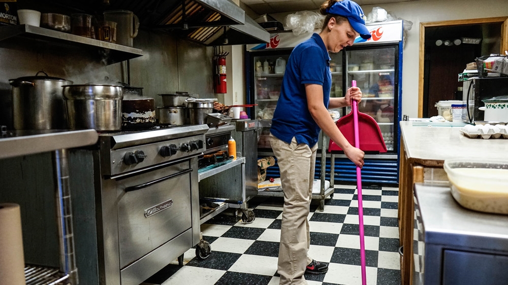 
More than 45 percent of  Owsley  county's population lives below the poverty line, including 56.3 percent of children and more than a third of those over 65  [Shaghayegh Tajvidi/Al Jazeera]
