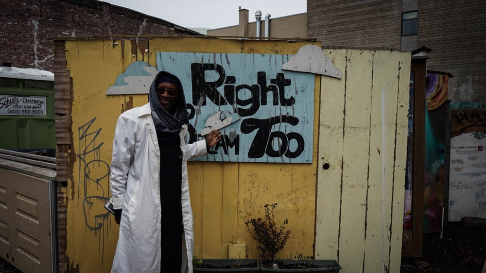 Ibrahim worked as an aerospace technician until a difficult divorce left him homeless   [Patrick Strickland/Al Jazeera]  