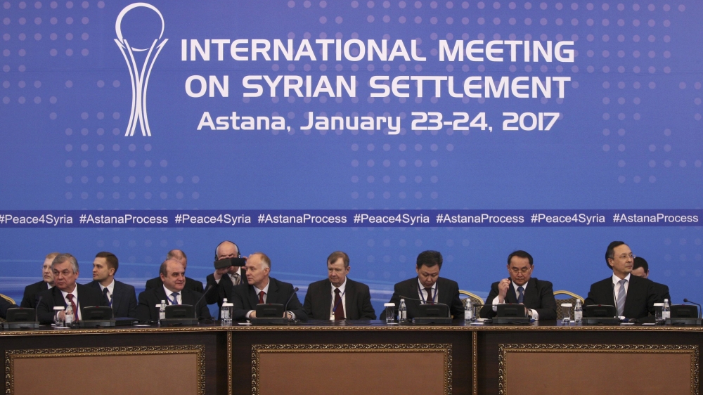 Participants of Syria peace talks attend meeting in Astana