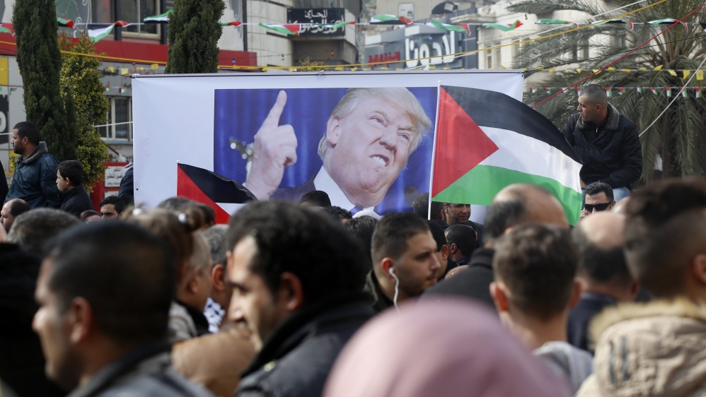 Protests against move of US embassy to Jerusalem