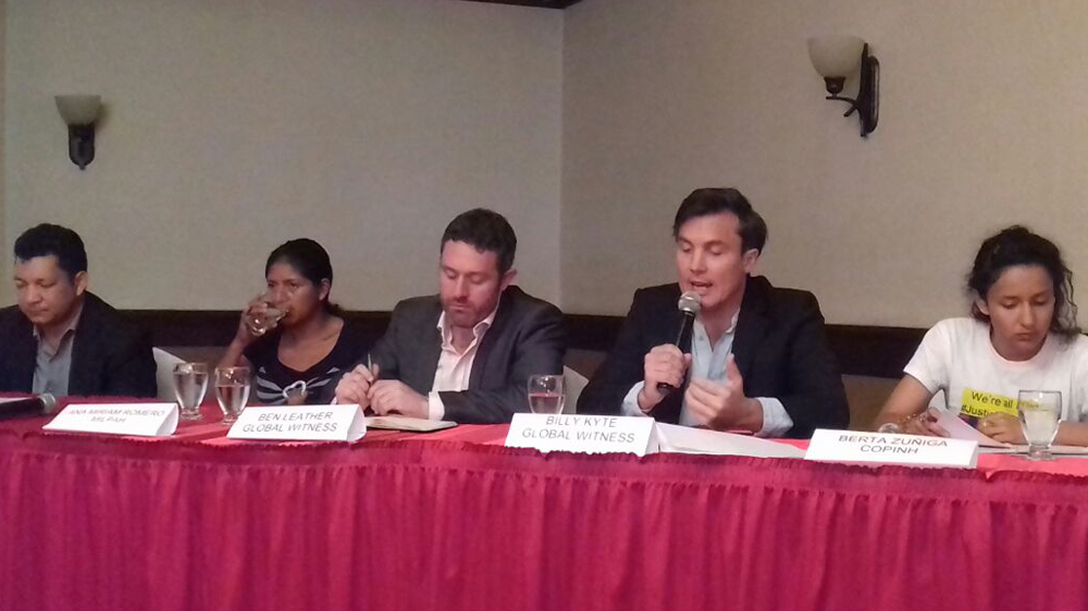 Kyte told Al Jazeera that many environmental activists are being targeted by hitmen hired by companies or state forces [Al Jazeera]