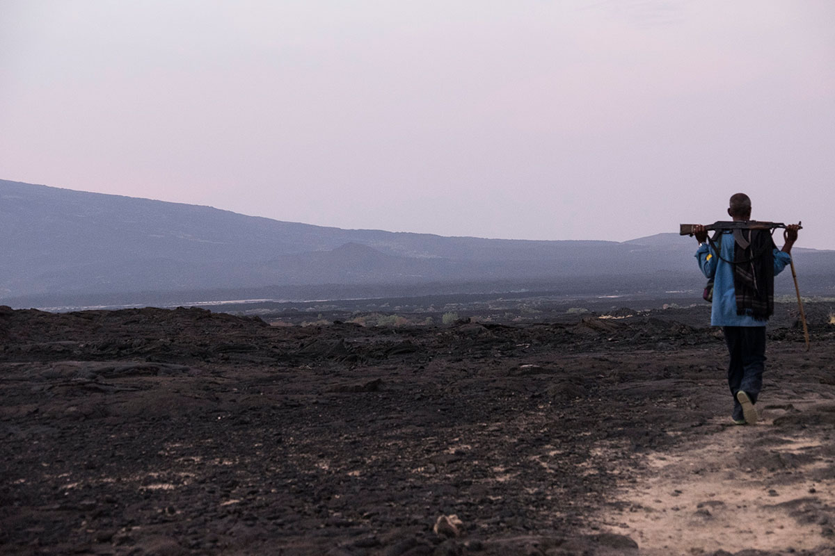 Visiting the lava lake of Erta Ale, Ethiopia/ Please Do Not Use