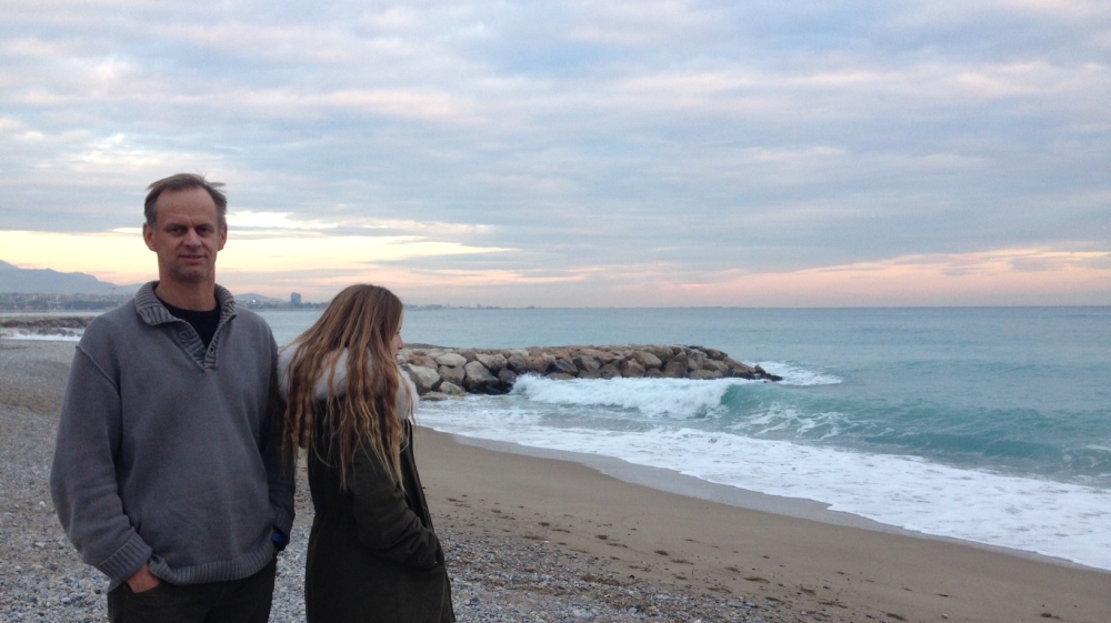  Pierre Mannoni was arrested at a highway toll booth while driving three injured Eritrean teenage girls to Nice for medical care [Kyle G Brown/Al Jazeera] 