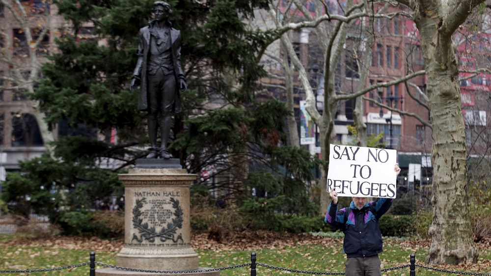 ''Say no to refugees''