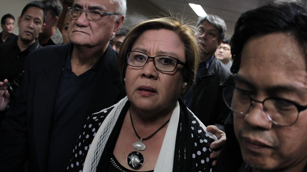 Philippine Regional Trial Court orders arrest of Philippine Senator Leila De Lima