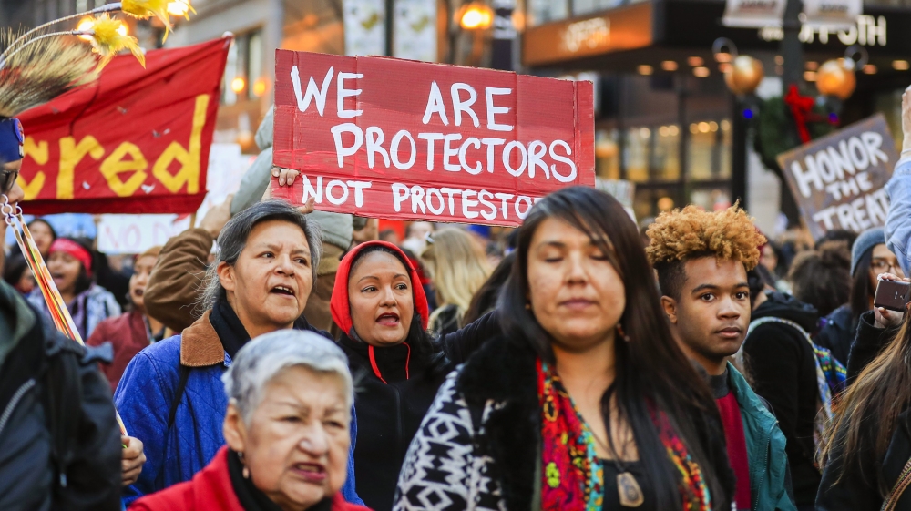Dakota Access Pipeline protest