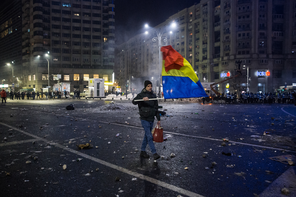 Romanian Protests 017- DO NOT USE - RESTRICTED
