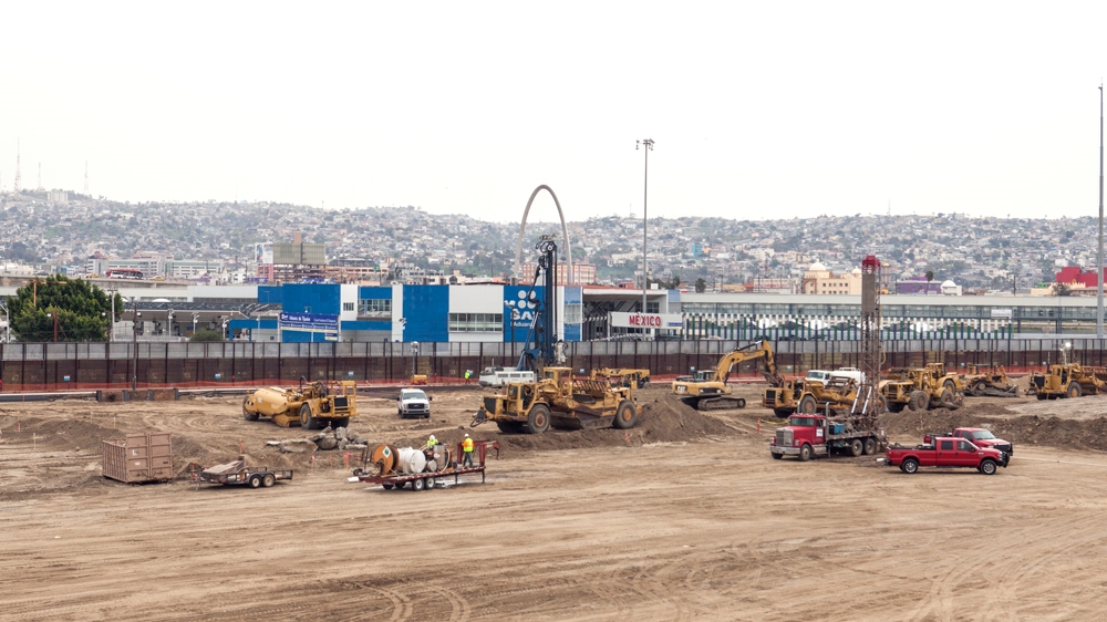 Tijuana and the US wall along the border as seen from San Ysidro, California [ Jessica Chou/Al Jazeera]  